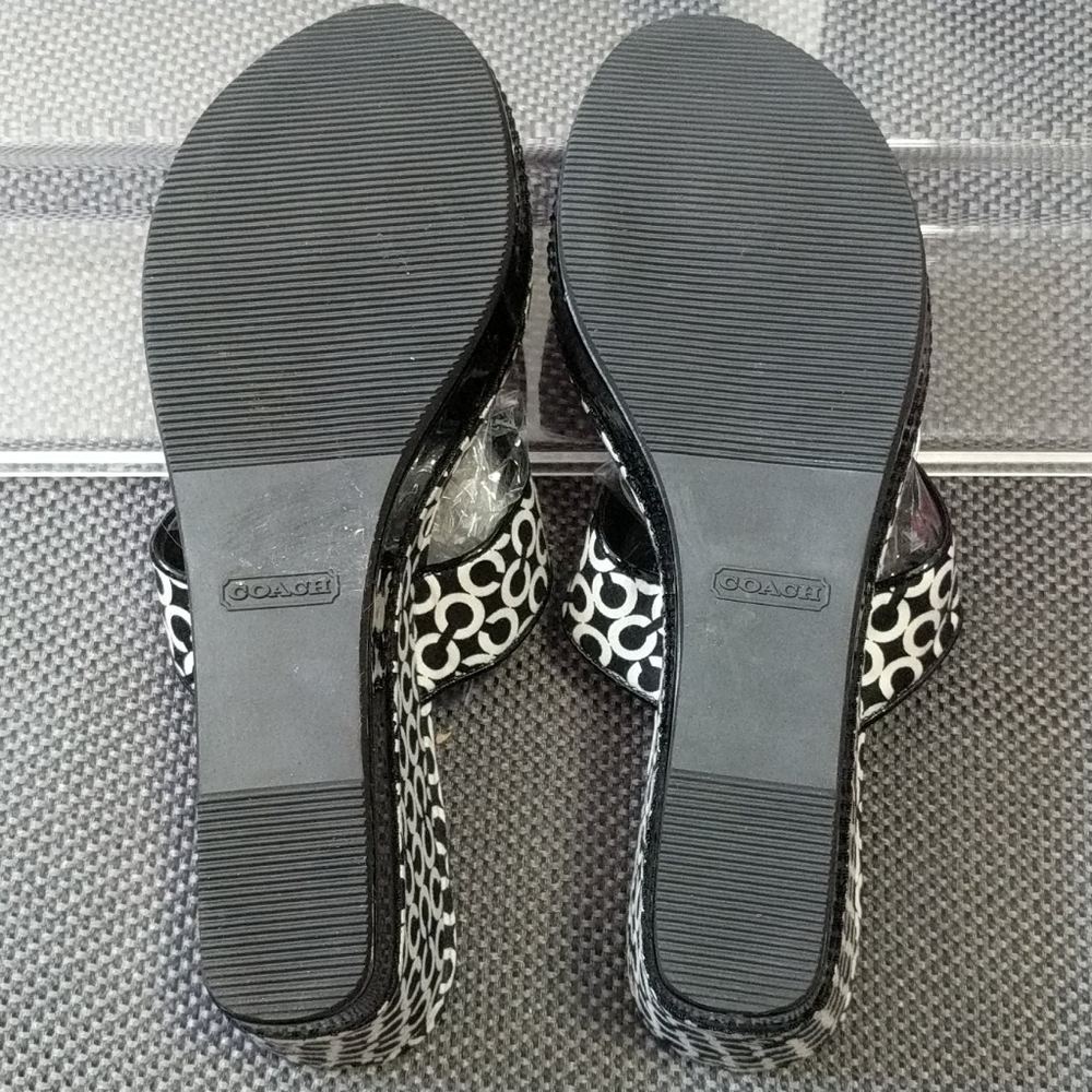 NFSD2SC Coach Felecia Platform Sandals Size 9B - Picture 8 of 8